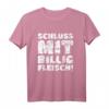 Schluss mit Billigfleisch! T-Shirt gegen Massentierhaltung, Tierquälerei & für Agrarwende und Tierschutz (Weiß)
