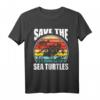 Rettet die Schildkröten - Natur- und Meeresschutz T-Shirt für Umweltschützer, Naturschützer & Schildkröten Fans
