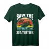 Rettet die Schildkröten - Natur- und Meeresschutz T-Shirt für Umweltschützer, Naturschützer & Schildkröten Fans