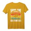 Rettet die Schildkröten - Natur- und Meeresschutz T-Shirt für Umweltschützer, Naturschützer & Schildkröten Fans