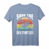 Rettet die Schildkröten - Natur- und Meeresschutz T-Shirt für Umweltschützer, Naturschützer & Schildkröten Fans