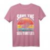 Rettet die Schildkröten - Natur- und Meeresschutz T-Shirt für Umweltschützer, Naturschützer & Schildkröten Fans