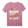 Hunde Retten Tierschutz Hund Retter Tierheim Tierschützer T-Shirt – Geschenk für Hundeschützer & Tierheim Helfer