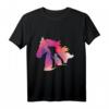 Hunde- und Katzenpferd-Design Haustiere Vierbeiner T-Shirt – Lustiges, buntes Geschenk für Tierliebhaber und Reiter, Männer & Frauen