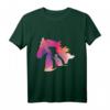 Hunde- und Katzenpferd-Design Haustiere Vierbeiner T-Shirt – Lustiges, buntes Geschenk für Tierliebhaber und Reiter, Männer & Frauen