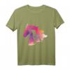 Hunde- und Katzenpferd-Design Haustiere Vierbeiner T-Shirt – Lustiges, buntes Geschenk für Tierliebhaber und Reiter, Männer & Frauen