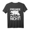 Freunde isst man nicht T-Shirt für Veganer & Vegetarier - Tierschutz Design als Geschenk gegen Massentierhaltung