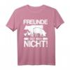 Freunde isst man nicht T-Shirt für Veganer & Vegetarier - Tierschutz Design als Geschenk gegen Massentierhaltung