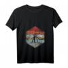 Damen Biene Retro Tierschutz Tier Bienen T-Shirt mit V-Ausschnitt – Perfekt für Tierfreunde, Imker und Naturschützer als Geschenk zu Weihnachten, Halloween & Geburtstag