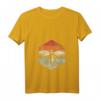 Damen Biene Retro Tierschutz Tier Bienen T-Shirt mit V-Ausschnitt – Perfekt für Tierfreunde, Imker und Naturschützer als Geschenk zu Weihnachten, Halloween & Geburtstag