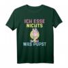 Ich esse nichts was pupst Veganer und Vegetarier T-Shirt - Humorvolles Shirt für Tierschützer & Tierliebhaber, Perfektes Geschenk