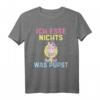 Ich esse nichts was pupst Veganer und Vegetarier T-Shirt - Humorvolles Shirt für Tierschützer & Tierliebhaber, Perfektes Geschenk