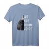 We are their Voice Tierschutz Langarmshirt – Gegen Taubensport, Missbrauch & Tierausbeutung, ideales Statement für Tierfreunde & Tierschützer