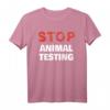 Stoppt Tierversuche T-Shirt - Gegen Tierquälerei & für Tierrechte, Geschenk für Tierschutzaktivisten & Protestierende