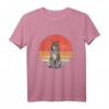 Luchs Shirt Retro Style Tier Tierwelt Zoo Tier Liebhaber – Tierliebhaber Geschenk für Zoo- und Wildtierfans