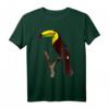 Tukan Vogel Wald Tier Tierwelt Vogelmotiv Tiermotiv T-Shirt – Klassisch geschnitten, doppelt genähter Saum für Natur- und Tierliebhaber