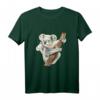 Realistisches australisches Koala-Elternschaft T-Shirt mit niedlichem Baby – Perfekt für Eltern, Tierliebhaber und besondere Anlässe