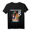 Kinder Piraten Tiere - 8 Jahre Geburtstagsgeschenk T-Shirt mit Tiermotiven für Jungen und Mädchen
