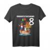 Kinder Piraten Tiere - 8 Jahre Geburtstagsgeschenk T-Shirt mit Tiermotiven für Jungen und Mädchen