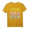 SpongeBob SquarePants Patrick Squidward Expressions T-Shirt - Offiziell lizenziertes Cartoon-Shirt für Fans und Kinder