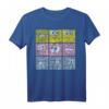 SpongeBob SquarePants Patrick Squidward Expressions T-Shirt - Offiziell lizenziertes Cartoon-Shirt für Fans und Kinder
