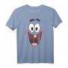 SpongeBob Patrick Big Face Smile T-Shirt - Offiziell lizenzierte Cartoon-Bekleidung für Kinder, Damen und Herren