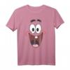 SpongeBob Patrick Big Face Smile T-Shirt - Offiziell lizenzierte Cartoon-Bekleidung für Kinder, Damen und Herren