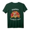 Thanksgiving Truthahn Pie Happy Turkey Day T-Shirt - Humorvolles Festtagsoutfit für Thanksgiving Feierlichkeiten