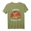 Thanksgiving Truthahn Pie Happy Turkey Day T-Shirt - Humorvolles Festtagsoutfit für Thanksgiving Feierlichkeiten