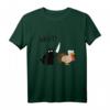 Halloween Katze mit Truthahn auf frischer Tat ertappt T-Shirt – Lustiges Feiertags-Outfit für Halloween & Thanksgiving