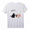 Halloween Katze mit Truthahn auf frischer Tat ertappt T-Shirt – Lustiges Feiertags-Outfit für Halloween & Thanksgiving