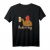 Puten Tag Bier Trinkende Pute / Truthahn T-Shirt - Lustiges Bier- und Schnitzel-Sprüche T-Shirt für Bierliebhaber und Humorfans