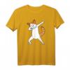 Dabbing Türkisch Van Katze Geschenk T-Shirt - Lustiges Tierliebhaber Shirt für Katzenfreunde und Türkisch Van Liebhaber