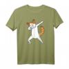 Dabbing Türkisch Van Katze Geschenk T-Shirt - Lustiges Tierliebhaber Shirt für Katzenfreunde und Türkisch Van Liebhaber