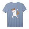 Dabbing Türkisch Van Katze Geschenk T-Shirt - Lustiges Tierliebhaber Shirt für Katzenfreunde und Türkisch Van Liebhaber