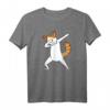 Dabbing Türkisch Van Katze Geschenk T-Shirt - Lustiges Tierliebhaber Shirt für Katzenfreunde und Türkisch Van Liebhaber