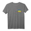 UKRINE DEFEND Ukraine T-Shirt - Unterstützung gegen russische Aggression, klassisch geschnitten, doppelt genähter Saum