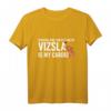 Vizsla Spruch T-Shirt für Magyar Vizsla Fans – Wein, Hund und Humor, Perfekt zum HapFrog oder Neue Hundebox-Einzug
