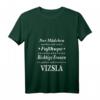 Vizsla Damen T-Shirt - Hundebesitzerin Geschenk für Vizsla Liebhaberinnen, V-Ausschnitt & Fußhupe Design, Perfekt für Weihnachten