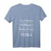 Vizsla Damen T-Shirt - Hundebesitzerin Geschenk für Vizsla Liebhaberinnen, V-Ausschnitt & Fußhupe Design, Perfekt für Weihnachten