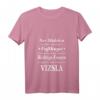 Vizsla Damen T-Shirt - Hundebesitzerin Geschenk für Vizsla Liebhaberinnen, V-Ausschnitt & Fußhupe Design, Perfekt für Weihnachten