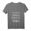 Vizsla Damen T-Shirt - Hundebesitzerin Geschenk für Vizsla Liebhaberinnen, V-Ausschnitt & Fußhupe Design, Perfekt für Weihnachten