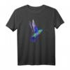 HapFrog T-Shirt mit Colibri Vogel Design – Klassisch geschnitten, doppelt genähter Saum, Perfektes Geschenk für Natur- und Vogel-Liebhaber