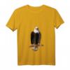 Adler-Aufdruck Tier Adlermotiv Weisskopfseeadler T-Shirt mit V-Ausschnitt - Leichtes, klassisch geschnittenes T-Shirt für Natur- und Tierliebhaber