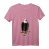 Adler-Aufdruck Tier Adlermotiv Weisskopfseeadler T-Shirt mit V-Ausschnitt - Leichtes, klassisch geschnittenes T-Shirt für Natur- und Tierliebhaber