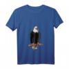 Adler-Aufdruck Tier Adlermotiv Weisskopfseeadler T-Shirt mit V-Ausschnitt - Leichtes, klassisch geschnittenes T-Shirt für Natur- und Tierliebhaber