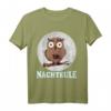 Lustiges Eule mit Kaffee Nachtschicht Arbeit Vogel T-Shirt – Perfektes Geschenk für Nachtschichtarbeiter, Studenten & Kaffeeliebhaber