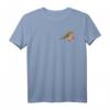 Rotkehlchen Fliegenpilz Vogel Singvogel Vogelfreund T-Shirt – Perfektes Geschenk für Ornithologen, Naturschützer & Vogelfreunde