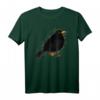 Amsel Vogel Singvogel Vogelfreund Ornithologe Gartenvogel T-Shirt – Farbenfrohes Geschenk für Vogelliebhaber, Ornithologen & Naturschützer