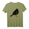 Amsel Vogel Singvogel Vogelfreund Ornithologe Gartenvogel T-Shirt – Farbenfrohes Geschenk für Vogelliebhaber, Ornithologen & Naturschützer